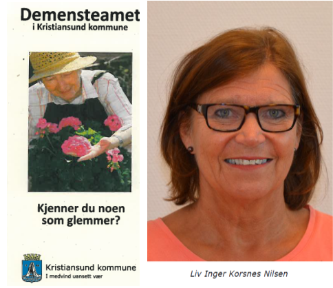 Demenskoordinator i Kristiansund Liv Inger Korsnes Nilsen er leder av demensteamet. 